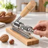 WELLHAUS Nussknacker Hebel Holzsockel verstellbar Walnuss Produktbild-Vorschau 7