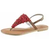 BaliBali Stotri Sandalette Rot Produktbild-Vorschau 1
