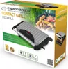 The image shows the retail packaging of a contact grill, with the product itself prominently displayed on the front. Voir les images du produit