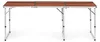 Tavolino da campeggio pieghevole, piano marrone, 180x60 cm, Anteprima dell’immagine prodotto 3