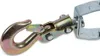 A close-up view of a metal hook and clamp mechanism. Náhled obrázku produktu