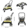WISFOR 2 en 1 Poussette pour chien Caisse pour chien Voir les images du produit 12