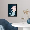 MuchoWow® MuchoWow® Gerahmtes Poster Meerjungfrau - Zitat - Produktbild-Vorschau 5