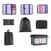 Set da Organizer per Valigia 8 Pezzi, Nero Anteprima dell’immagine prodotto 2