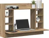 vidaXL Table murale Chêne Artisan 105 x 48 x 75 cm Bois Voir les images du produit 3