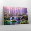 Bild auf Leinwand - Leinwandbild - Wasserfall Natur - Produktbild-Vorschau 4
