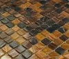 braunes Mosaik mit goldenem Metallicstaub. Poolmosaik in Produktbild-Vorschau 5