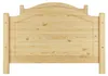 Seniorenbett extra hoch 90x200 Massivholz Kiefer Einzelbett Produktbild-Vorschau 7
