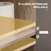 HOMCOM Meuble salle de bain sous Lavabo - meuble Voir les images du produit 4