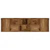 Möbel Eckregal Altholz-Optik 160x40x45 cm Holzwerkstoff - Produktbild-Vorschau 4