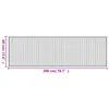 Tappeto rettangolare naturale chiaro 60x200 cm in bambù Anteprima dell’immagine prodotto 8