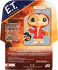 The back of the packaging for an E.T. plush toy, featuring product descriptions and branding. Produktbild-Vorschau