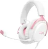 A white and pink gaming headset is shown against a white background. Anteprima dell’immagine prodotto