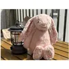 Plüsch Hase 28 cm – Kuscheltier mit Blumenohren – weiches Produktbild-Vorschau 5