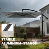 Arvioo Alu Ampelschirm Sonnenschirm + Abdeckung 250 cm, Produktbild-Vorschau 6