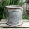 Vaso per piante in zinco rotondo Anteprima dell’immagine prodotto 7