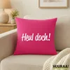 Huuraa Kissen Heul doch Schriftzug 40x40cm mit Füllung Produktbild-Vorschau 2