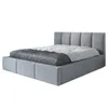 Polsterbett KENET -OM 140 x 200 mit Bettkasten. Farbe: Grau Produktbild-Vorschau 2