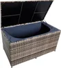 Auflagenbox Poly Rattan 870 Liter XXL Kissenbox Produktbild-Vorschau 4