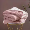 Copriletto Spod Igły i Nitki Sherpa 150x200 rosa cipria Anteprima dell’immagine prodotto 2