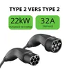 Câble de recharge de type 2 pour voiture électrique - 22 kW Voir les images du produit 3