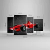 Bild auf Leinwand - Leinwandbild - Formel F1 Auto Produktbild-Vorschau 3