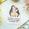 Mr. & Mrs. Panda Postkarte 12. Hochzeitstag Nickelhochzeit Produktbild-Vorschau 2