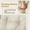 Fauteuil en velours, structure en métal, fauteuil relax, Voir les images du produit 5