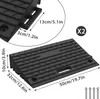 JOIEYOU 2X obrubníková rampa gumová 10 cm vysoká Přenosná Náhled obrázku produktu 2