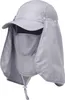 Outdoor Sport Wandern Visier Hut UV Schutz Gesicht Hals Produktbild-Vorschau 1