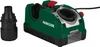 A drill bit sharpener and an accessory are shown against a white background. Produktbild-Vorschau