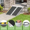 Jopassy Rollstuhlrampe Rollirampe Auffahrschiene Klappbar Produktbild-Vorschau 3