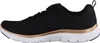 Skechers Flex Appeal 4.0 sportlicher Schnürer Schwarz Produktbild-Vorschau 85