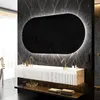 Badspiegel mit Beleuchtung 190 x 60 cm   - LED Farbe Produktbild-Vorschau 1