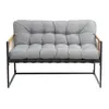 FURNIFY® Gartenmöbel Set WALDHOF 4-teilig | Metall Lounge Produktbild-Vorschau 4