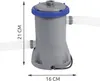 BESTWAY Flowclear pompa filtro piscina a cartuccia pulizia Anteprima dell’immagine prodotto 34