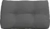 vidaXL Rücken Kissen Dunkelgrau 80 x 24 x 50 cm Stoff Produktbild-Vorschau 6