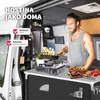 Kempinková kuchyňka 97x47,5x78cm - černá Náhled obrázku produktu 5