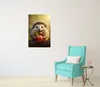 Wallario selbstklebendes Poster - Lächelnder Igel mit Produktbild-Vorschau 2