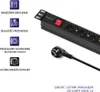 Zásuvková lišta Qoltec PDU pro 19'' RACK | 1U | 16A | Náhled obrázku produktu 5