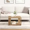 vidaXL Konferenční stolek Artisan – dub 51,5 x 51,5 x 30 cm Náhled obrázku produktu 2