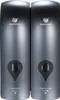 CHUANGDIAN 300ml * 2 Nástěnný dvouhlavý ruční dávkovač Náhled obrázku produktu 1