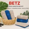 Betz 12er Handtuch-Set PALERMO 100% Baumwolle  Farbe: blau Produktbild-Vorschau 2