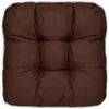 Beautissu 4er Set Sitzkissen Lisa Braun, 40x40x8cm Produktbild-Vorschau 6