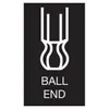 A graphic illustration of a ball end wrench with the text 'BALL END' below it. Produktbild-Vorschau