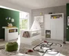Babyzimmer-Set Paula 3tlg Wickelkommode Babybett Produktbild-Vorschau 1