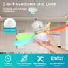 A hand holding a colorful fan light attachment, with informational graphics and text overlays. Náhled obrázku produktu