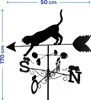 WENKO bandiera meteo gallo gatto topo motivo design Anteprima dell’immagine prodotto 7