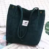 STILVORA Schultertasche Cord, Damen Schlicht–Weiche Produktbild-Vorschau 3