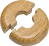A close-up studio shot of a wooden pipe rosette. Náhľad obrázku produktu